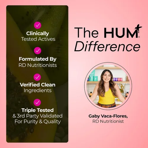 Miniatura 8 de Fórmula para el pelo y las uñas Red Carpet de HUM, 60 cápsulas blandas vegetarianas