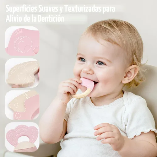 Miniatura 3 de Juguetes para bebés 0-6 meses, sonajeros para bebés, juguetes de dentición 3-6 meses, juguetes para bebés 6-12 meses, 10 piezas de sonajeros
