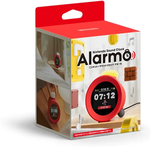 Miniatura 3 de Nintendo Reloj de sonido: alarmo, rojo, pequeño