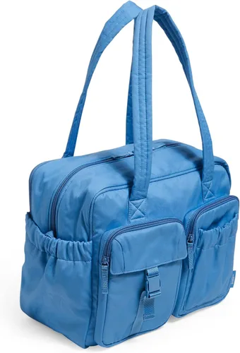 Miniatura 2 de Vera Bradley Bolsa de viaje de algodón de gran