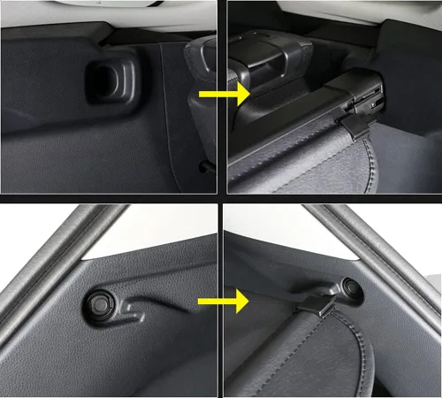 Miniatura 4 de Funda para maletero Subaru Crosstrek Impreza Compatible con Subaru Crosstrek e Impreza Hatchback 2018 2019 2020 2021 2022 2023 Funda de seguridad