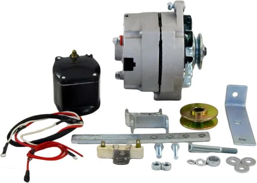 RAREELECTRICAL Nuevo Kit de Conversión de Alternador Compatible con Tractores Ford 8N 1939-1951 1100-0530 11000530 8Ne10300alt-C 8Ne10300altc