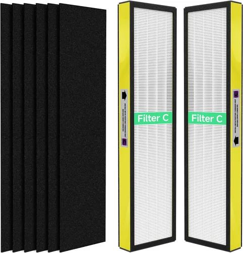 Miniatura 8 de Paquete de 6 filtros de repuesto C True FLT5000 FLT5250PT FLT5111, compatibles con purificador G-Guardian AC5000, AC5000E, AC5250PT, AC5350B