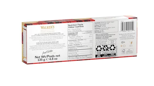Miniatura 4 de Walker's Shortbread Highlanders, galletas de mantequilla pura de mantequilla, caja de 4.7 onzas (paquete de 2)