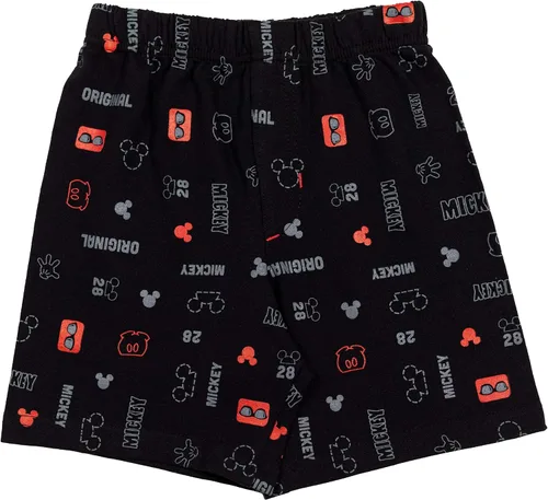 Miniatura 7 de Disney Camisetas de bebé de Mickey Mouse y pantalones cortos de rizo francés para niños pequeños