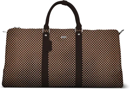 Miniatura 4 de Packs Travel - Juego de viaje platino Neceser grande de viaje y maquillaje para hombres y mujeres Cuero vegano de lujo, forro
