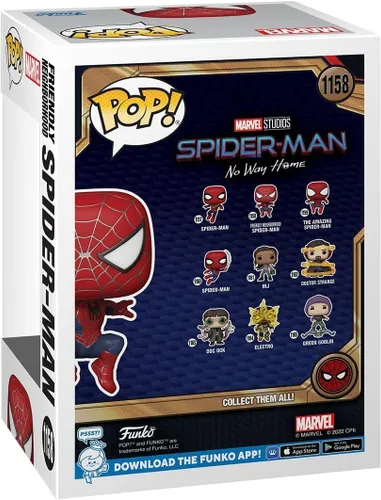 Miniatura 3 de POP Marvel: Spider-Man: No Way Home - Figura de vinilo de Spider-Man de Funko amigable con el vecindario