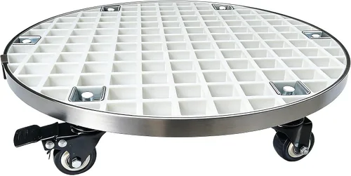 ARTLINE Soporte rodante resistente para plantas con ruedas de bloqueo, base de rodillo para macetas de 23 pulgadas para árboles grandes en macetas