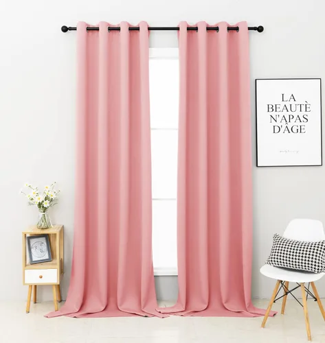 Miniatura 40 de Pickluc Cortinas Opacas Azul Marino para Sala de Estar, Cortinas Bloqueadoras de Luz con Ojales, Aislamiento Térmico, Reducción de Ruido, 52 Azul
