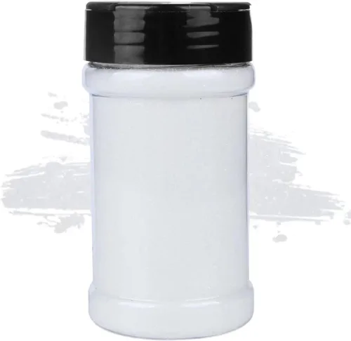 Miniatura 48 de TORC Purpurina fina roja de 1 libra y 16 onzas de purpurina en polvo para vasos, resina para manualidades, slime, cosméticos, pintura de uñas, Rojo