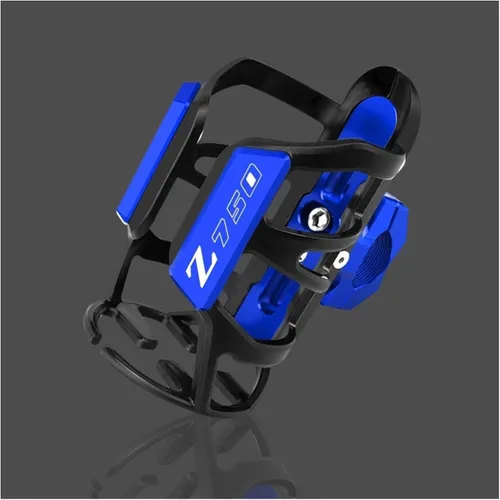 Miniatura 15 de Z - Accesorios CNC para motocicleta Kawasaki Z750 Z900 Z750R/750S ajustable para botella de agua de bebidas soporte X (color Z750 negro)