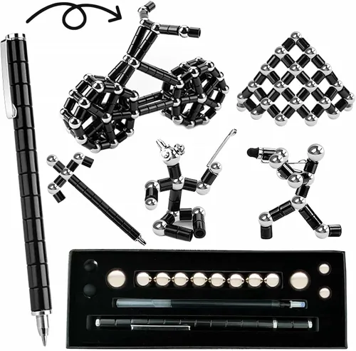 Regalos para hombres adultos bolígrafo de juguete - relleno de calcetines de Navidad para adolescentes, bolígrafo blanco regalos originales para