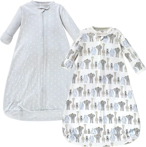 Miniatura 39 de Hudson Baby Saco de dormir unisex de algodón con manga larga para bebé, saco, manta Toile
