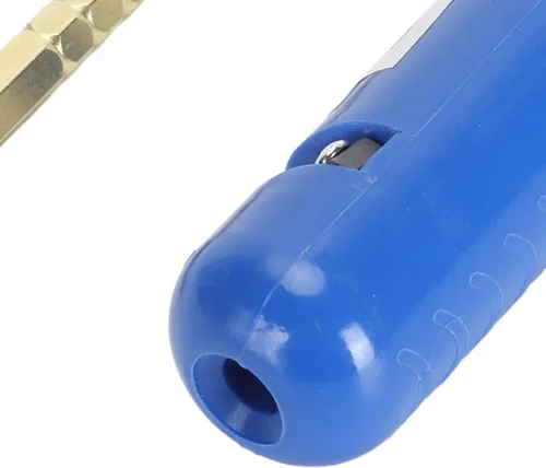 Miniatura 4 de Pelacables eléctrico de 10 mm², herramienta de pelacables de acero de alto carbono, longitud ajustable de 21 a 1.969 in, pelacables de doble uso