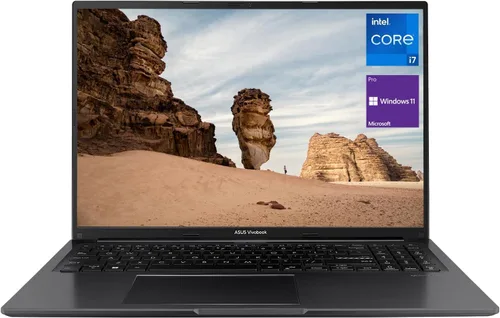 ASUS Vivobook WUXGA de 16 pulgadas con biseles NanoEdge ultradelgados para portátil, procesador Intel Core i7-1255U, 16GB RAM 512GB SSD, Wi-Fi 5,