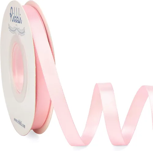 Miniatura 117 de Ribbli - Cinta de satén de doble cara dorada, 1 pulgada x 25 yardas, uso para ramo de lazos, envoltura de regalos, decoración de boda Dorado