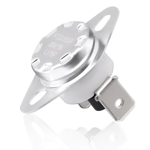 Miniatura 9 de SRV230-0900 Interruptor de límite alto para estufas de pellets Quadra-Fire Classic Bay 1200i y CB1200. Termodisco de sensor de seguridad de disco