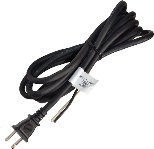 Miniatura 3 de HQRP Cable de alimentación de CA de repuesto 16 AWG 2 cables con certificación UL, compatible con Makita 664265-4 LS1011 LS1020 LS1030 LS1000 Cable
