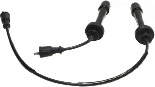 Miniatura 3 de Para Mazda Protege - Cable de bujía (2001, 2002, 2003), acabado negro, 0.197 in, 4 cilindros, 2,0 l