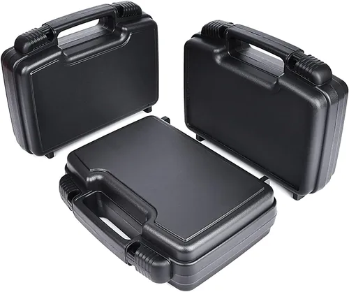 Miniatura 9 de Funda rígida pequeña con espuma, 10 pulgadas de espuma ligera acolchada de protección de transporte/almacenamiento - Interior personalizable