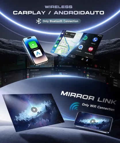 Miniatura 5 de 4G+64G para Ford F150/F250/F350 2004-2014 Radio de coche con Carplay inalámbrico/Android Auto, 7 pulgadas Android 15 pantalla táctil estéreo