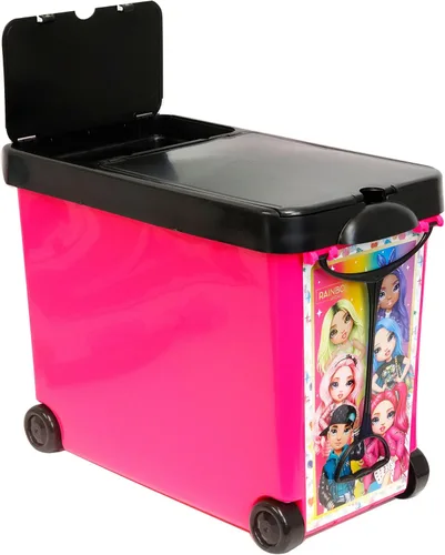 Miniatura 4 de Tara Toys MGA Rainbow - Estuche de almacenamiento y transporte para muñecas de ruedas altas, un refugio de moda para mantener las muñecas ordenadas