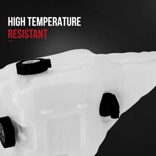 Miniatura 5 de Tanque de depósito de refrigerante de repuesto – Compatible con vehículos Freightliner – Cascadia, Century Class, Columbia, Coronado, FLD020SD, M2