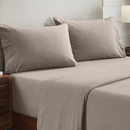 Juego de ropa de cama de franela de algodón de alta calidad, el juego incluye: 2 fundas de almohada, acento de dormitorio contemporáneo sólido,