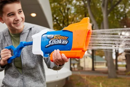 Miniatura 11 de Nerf Super Soaker - Pistola de agua de lluvia, chorro de agua de empapado, diversión de chorro de agua al aire libre para niños, adolescentes