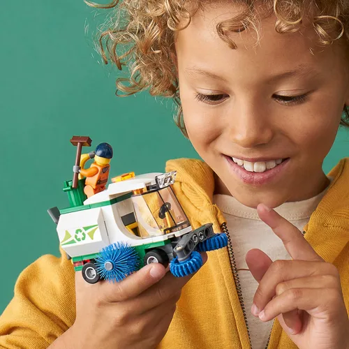 Miniatura 3 de LEGO City Street Sweeper 60249 Juguete de construcción, juguete de construcción genial para niños (89 piezas)