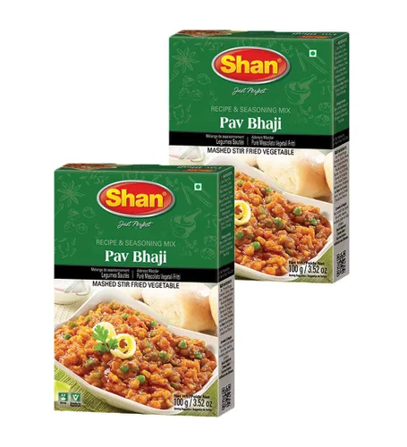 Miniatura 312 de Shan Korma Recipe and Seasoning Mix 1.76 oz (50g) - Spice Powder for Traditional Meat in Yogurt Sauce - Suitable for Vegetarians - Airtight Bag in a