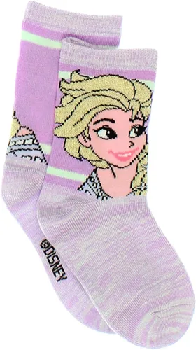 Miniatura 5 de Disney Juego de calcetines de Frozen para niñas pequeñas
