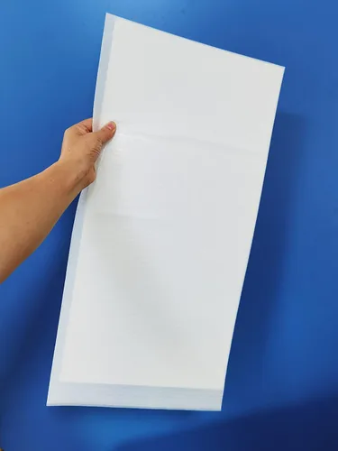 Miniatura 8 de BANLTRE Paquete plano de 12 x 24 pulgadas, 10 hojas de Mylar de 7.5 mil, hoja de PET translúcida lechosa en blanco para cortar