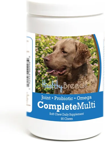 Miniatura 111 de Healthy Breeds Pug todo en uno multivitamínico suave masticable 60