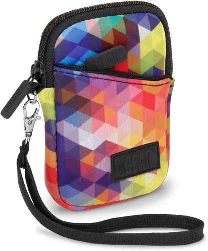 Miniatura 8 de USA Gear Funda pequeña para cámara compatible con Nikon Coolpix A10, S4300, S6900, W300, L22 y más, funda de neopreno para cámara digital, trabilla