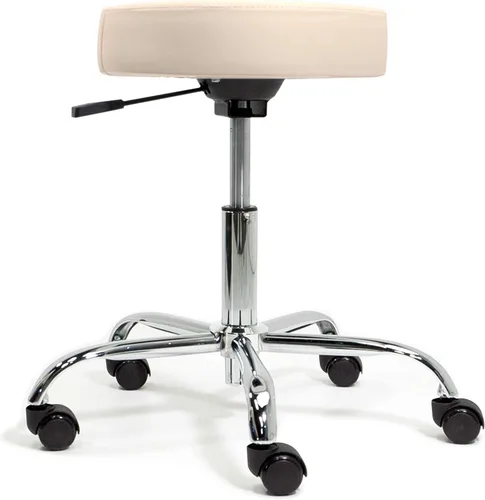 Miniatura 12 de EARTHLITE Taburete de dibujo de salón de masaje neumático, sin fugas (frente a hidráulico), ajustable, rodante, sin CFC / silla facial de spa médico