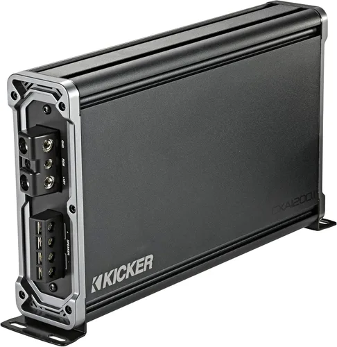 Miniatura 6 de Kicker CXA1200.1 Amplificador de subwoofer mono clase D de 1200 vatios