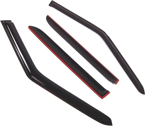 Miniatura 2 de Visor de ventana compatible con Land Range Rover Sport 2006-2013, DGWV2-521, deflector de montaje exterior, protector de lluvia, humo oscuro, juego