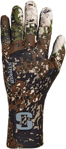 Miniatura 2 de Striker Guantes de pesca unisex Stealth impermeables y transpirables para exteriores con puño extendido y punta de dedo índice Tech Touch Transición