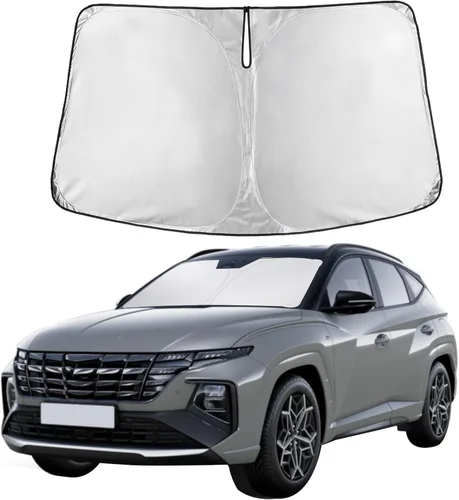 Miniatura 159 de Autovir Parasol para parabrisas Rivian R1S 2022-2024 2025 2026, parasol para ventana delantera, protección UV, bloqueador de calor, accesorios