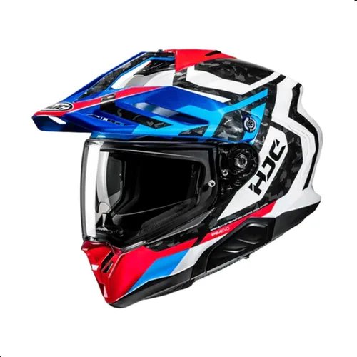 Miniatura 2 de Casco de motocicleta HJC RPHA 60 Dakar con visera HJ-47 Pinlock, aprobado por DOT (MC1, X-Small)
