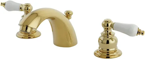 Kingston Brass KB942B Victorian Mini Grifo de Baño Generalizado, Latón Pulido, 4.5 x 3.5 x 2.06