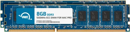 Miniatura 11 de OWC Módulo de actualización de memoria SDRAM DDR3 ECC PC3-10600 1333MHz CL9 SDRAM de 8 GB (2 x 4 GB) compatible con modelos Mac Pro Nehalem