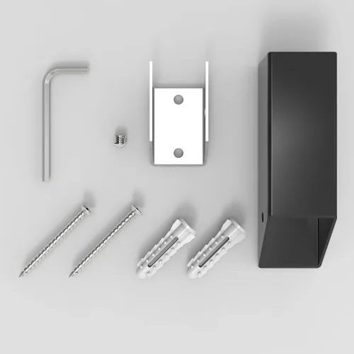 Miniatura 5 de NINETREX Ganchos negros para toallas, gancho negro mate, ganchos modernos para toallas, ganchos de acero inoxidable SUS 304, resistentes al agua