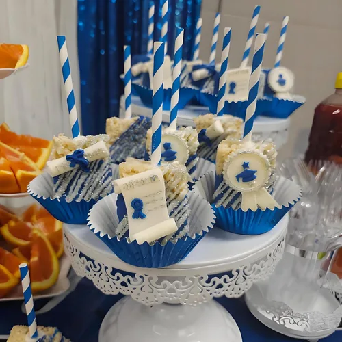 Miniatura 6 de Molde de silicona para fondant de diploma de graduación 2023, molde de chocolate, insignias de bolígrafo de graduación, molde para hornear dulces