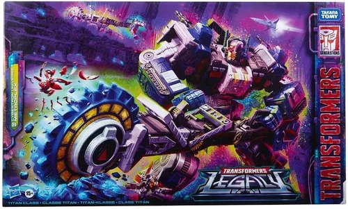 Transformers Toys Generations Legacy Series Titan Cybertron Universe Metroplex - Figura de acción para edades de 15 años en adelante, 22 pulgadas