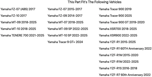 Miniatura 2 de Primary Drive Piñón delantero 14 dientes para Yamaha MT-07 2018-2025