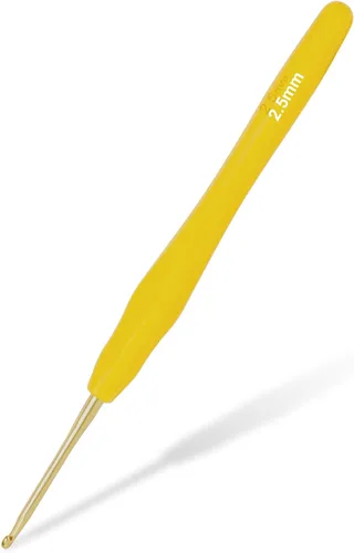 Miniatura 8 de Ganchos ergonómicos de ganchillo de 0.236 in con mango de agarre cómodo para artritis y alivio del dolor de manos, agujas de ganchillo fáciles