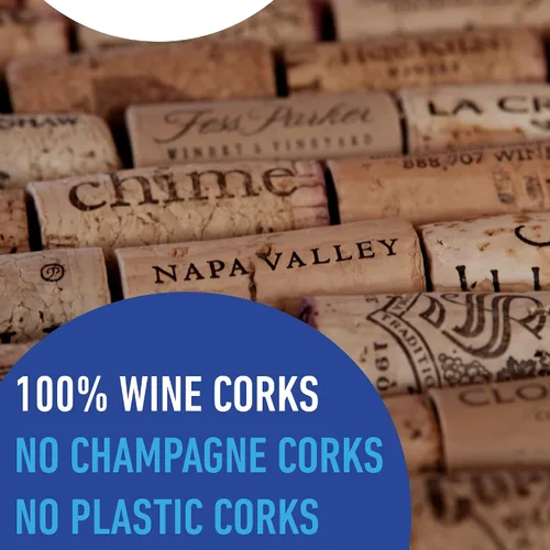 Miniatura 5 de Corchos reciclados de alta calidad, corchos de vino naturales de todo Estados Unidos, 250