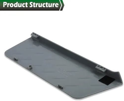 Miniatura 5 de GRAND ORANGE RH - Cubierta protectora para asiento delantero del lado del pasajero, bisel compatible con Ford F150 2011, 2012, 2013, 2014, gris
